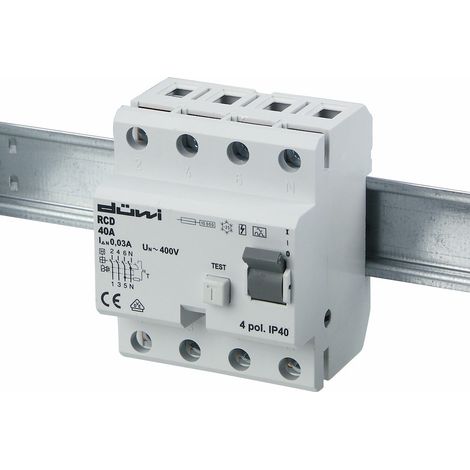FI-Schalter 40A 4pol 0,03A RCD-Schalter, 4-Polig