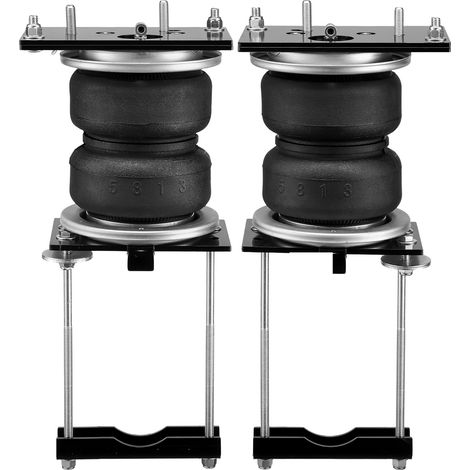 VEVOR Air Bag Suspension Kit, Air Springs Suspension Bag Kit Compatible with 2014-2023 Dodge Ram 2500 2WD 4WD, 5000 lbs Loading, 5 to 100 PSI (1/5)