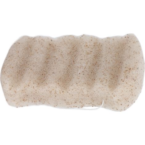 Éponge visage douce corps portable, nettoyant peau bébé adulte, gant de toilette exfoliant, lot de 2, hypoallergénique, usage quotidien (1/5)
