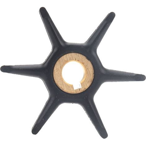 Fuoribordo, elica in acciaio inossidabile per girante della pompa dell'acqua fuoribordo Johnson 277181, girante in gomma 434424, 18-3001 (1/4)