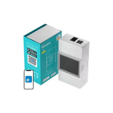Interrupteur intelligent WiFi de surveillance de la température et de l'humidité Sonoff THR316D TH Elite (1/5)