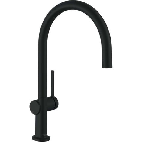 Banyo – Mitigeur d’évier Talis noir mat – ComfortZone 220 – Rotation réglable 360° – Débit 9 l/min – Cartouche céramique (1/7)