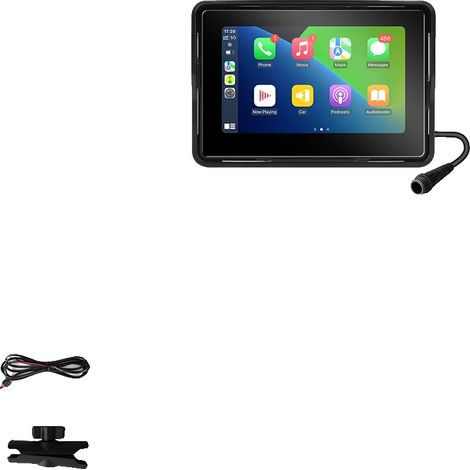 Lecteur multimédia pour moto, CarPlay sans fil, Android Auto, MT-00 5Inch (1/2)