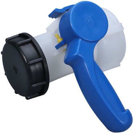 Enowelir Vanne papillon avec écrou flottant en aluminium DN40 pour cuve 1000 litres IBC (1/4)