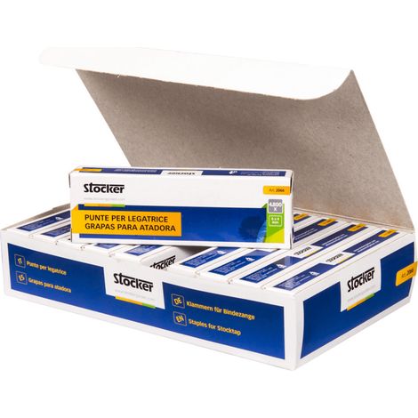 Punte per Legatrice STOCKER - confezione da 4800 punti (1/5)