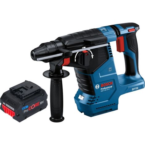 Bosch GBH 18V-24 C Professional Akku Bohrhammer 18 V 2,4 J Brushless SDS plus + 1x ProCORE Akku 8,0 Ah - ohne Ladegerät