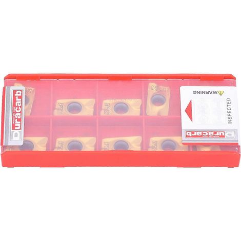 10 Stück Hartmetall-Fräseinsätze PVD-beschichtet APMT1604 PDER DP5320 Hardware Supplies