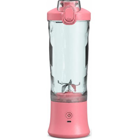 Mini Blender Portable Électrique pour Jus et Smoothies, Rose (1/5)