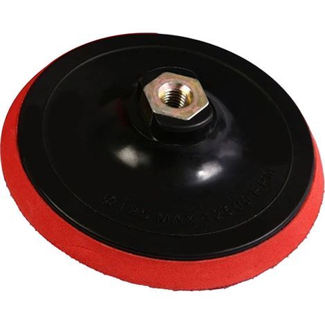 Polierer-Stützteller Sechskantaufnahme Selbstklebende ABS 125mm Schleifscheibe für Automobile M14 (1/5)