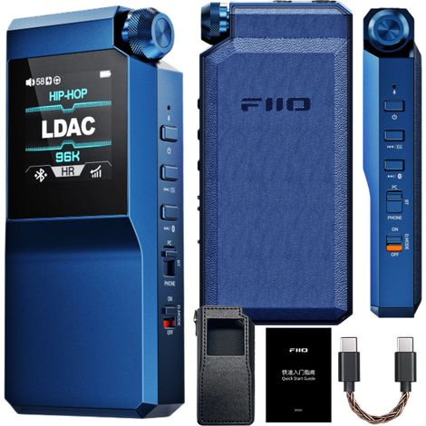 FiiO BTR17 – blau – Tragbarer DAC mit Kopfhörerverstärker (1/5)