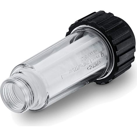 1 Filtre à Eau, Raccord 3/4", Compatible Kärcher K2-K7, Filtration Fine, Pour Nettoyeur Haute Pression