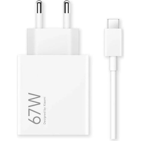 Chargeur rapide Xiaomi HyperCharge Combo 67 W, prise européenne de type A