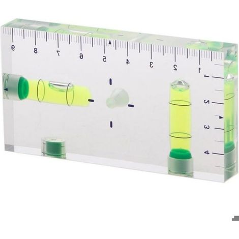 - Mini Niveau de Bulle de Niveau magnétique Transparent à Deux Directions de Haute précision (1/4)
