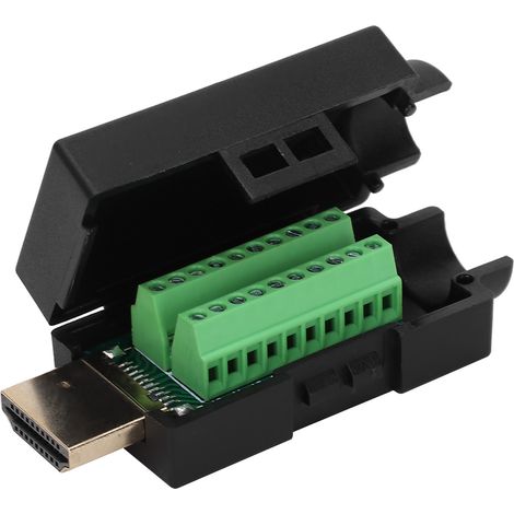 Connecteur HDMI mâle sans soudure pour câble DIY (1/5)