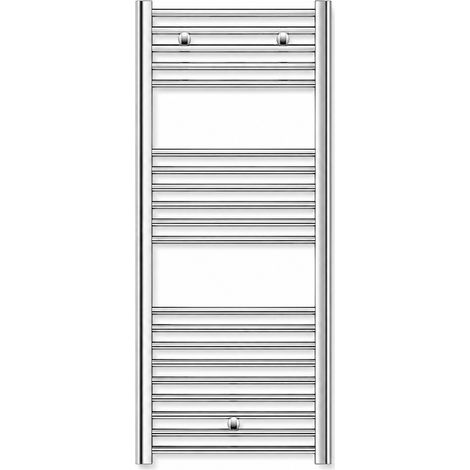 Termoarredo Lisa H 1160 mm Cordi Cromo Largh 40 cm