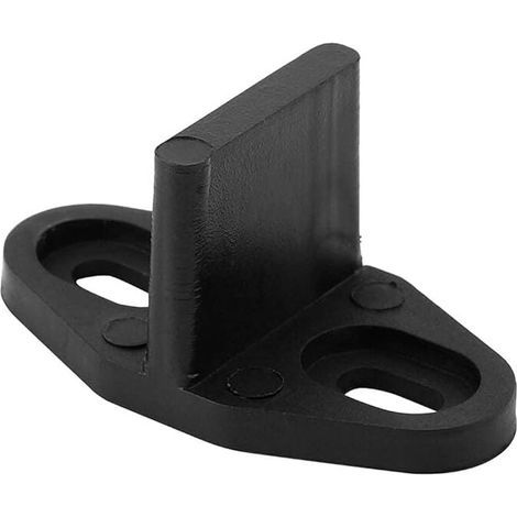 Rehausseurs de Meubles Réglables 10 cm pour Lit Table Canapé Bureau Pieds de Chaise Robuste Noir (1/4)