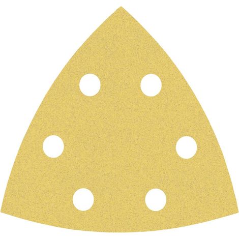 Foglio Abrasivo Triangolare 93 Gr.120 Pz 5 Bosch (1/4)