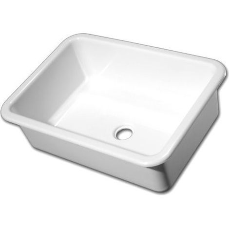 Bac blanc 370 x 265 x 120mm pour caravane et camping-car (1/2)