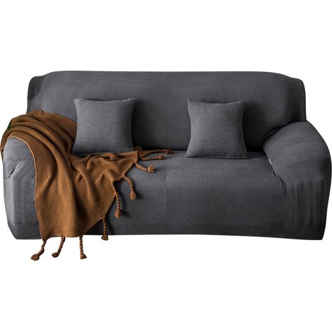 Housse de canapé élastique imperméable pour canapé 3 places, protection antidérapante en polyester spandex, lavable et durable (1/5)