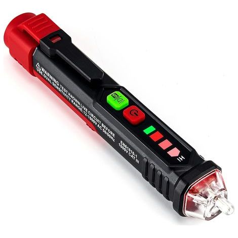 Non-Contact Voltage Detector, Voltage Tester with Adjustable Sensitivity, Electrical Tester, Non-Contact Phase Wire Tester VT200 (1/5)
