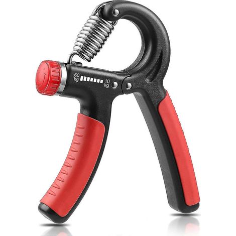 Appareil de renforcement de la force de préhension, résistance réglable de 10 à 60 kg (22 à 132 lbs), antidérapant (1/5)