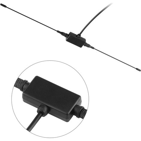 Antenne active SMA pour voiture avec amplificateur intégré pour une réception TV numérique puissante (1/5)