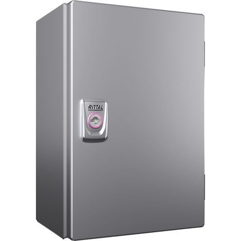 Rittal KX 1301.000 Coffret d'installation, Boîtier mural 200 x 300 x 155 acier inoxydable acier inox
