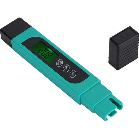 Mesureur de solides dissous totaux avec compensation de température et vitesse automatique, moniteur de qualité de l'eau pour les travaux de terrain, vert (1/5)