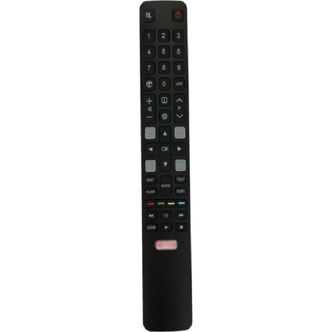Adecuado para control remoto para televisor inteligente TCL ARC802N YUI1 TV 49C2US (1/4)