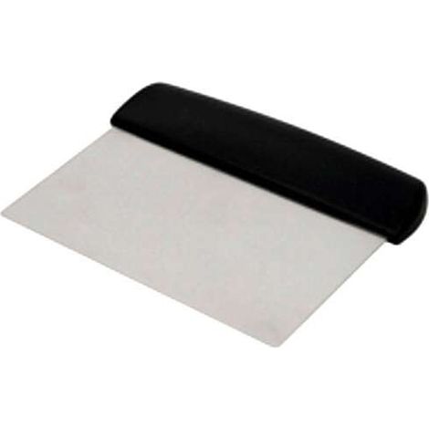 SPATOLA TAGLIAPASTA RASCHIETTO RETTANGOLARE RIGIDO IN ACCIAIO INOX 9.5X11 ILSA