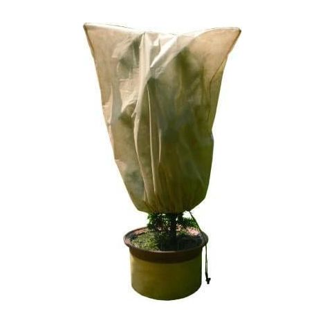 TrendLine Wintervlies Schutzhaube 60 x 80 cm Frostschutzvlies beige 4 Stück (1/3)