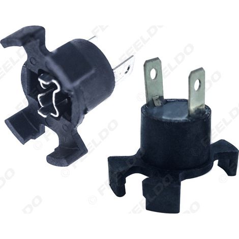 Halogen lamp holder compatible with the H1 halogen bulb socket of Honda Odyssey, headlight adapter. (1/5)