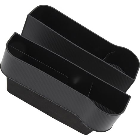 Lot 2 boîtes de rangement pour espace entre siège auto, poche latérale multifonction universelle pour téléphone, cartes, clés (1/5)
