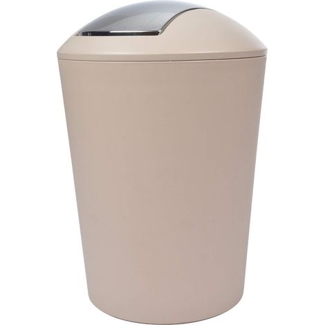Douceur d'Intérieur - Pattumiera Flic Flac, 5,6 L Tortora