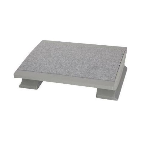 Fußstütze pro 45 x 39 cm (B x T) Kunststoff grau/grau meliert (1/4)