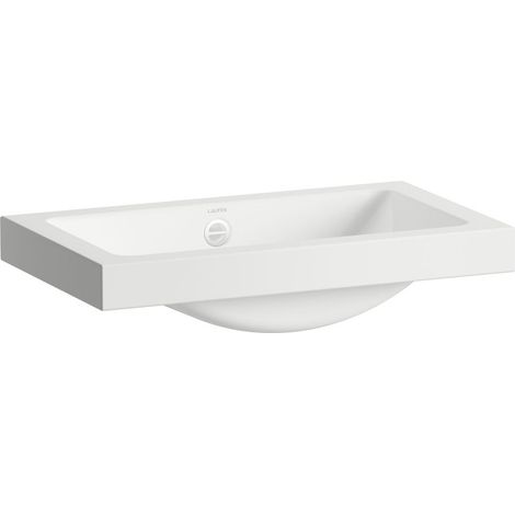 LAUFEN CLASSICS Waschtisch-Schale, rechteckig, ohne Hahnloch, mit (1/2)