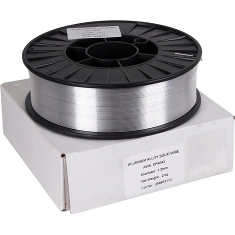 Aluminium-Schweißdraht 1,0 mm 2 kg D200 ER4043 AlSi5 (1/3)