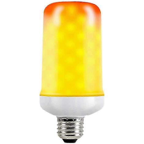 Ampoule LED z effet flamme simulée feu naturel E27 E26 E14 E12 B22 Lampe décorative (E26) (1/5)