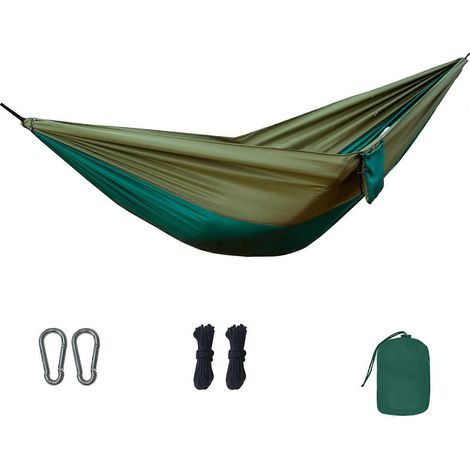 Hamaca de exterior – Base ancha antivuelco – Perfecta para acampar y relajarse en el jardín. (1/5)