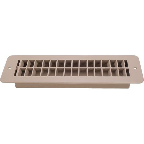 Registre de Plancher pour Motorhome - Grille de Ventilation Plastique à Levier de Contrôle d'Air et Facile à Installer (1/4)