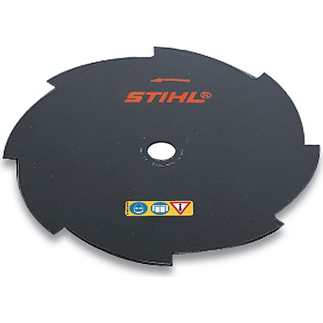 Stihl – Lame de débroussailleuse 40017133803 230 mm – 8 dents tranchantes pour herbe dure – Acier haute qualité – Coupe nette et précise (1/2)