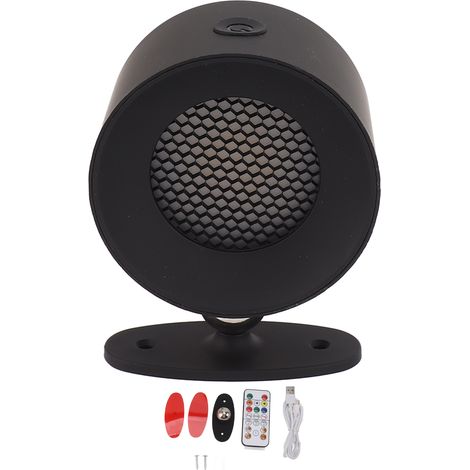 Ortviai Applique murale LED sans fil rechargeable, 3 températures de couleur + RGB, rotation à 360° par bille magnétique (1/5)