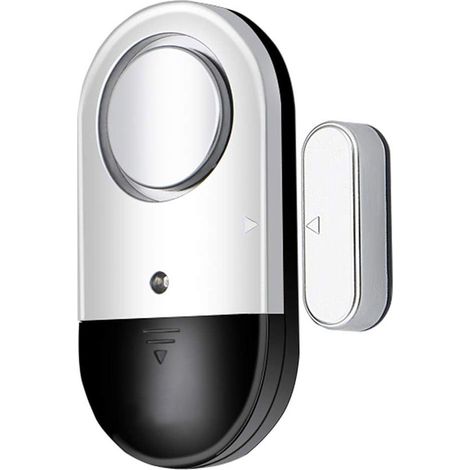Allarme per porta - 1 pezzo - Suono potente da 125 dB - Allarme personale - Allarme di sicurezza - Sensore per porta - Allarme per finestre e porte - Sicurezza domestica - Allarme magnetico - (1/5)