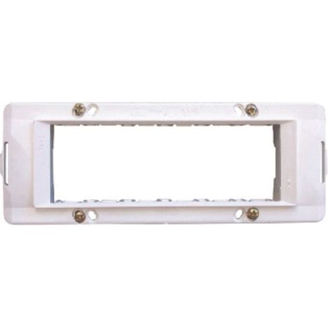 Supporto per placche 6 posti aqua - 6 posti - (7726.b)