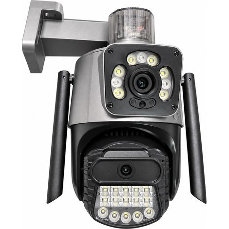 ETTROIT Telecamera Wi-Fi Motorizzata Doppia Ottica 3 MP + 3 MP con Lampeggiante ET9002 (1/5)