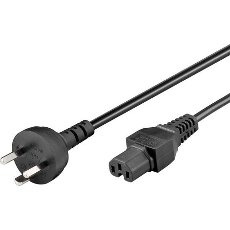 Cable de alimentación MicroConnect Dinamarca EDB-C15 1,8 m