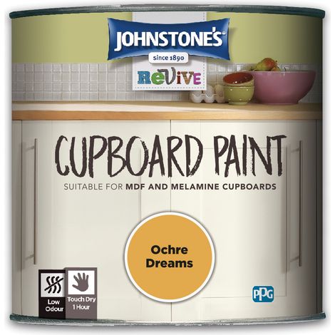 Johnstone's Cupboard Paint Ochre Dream 750ml