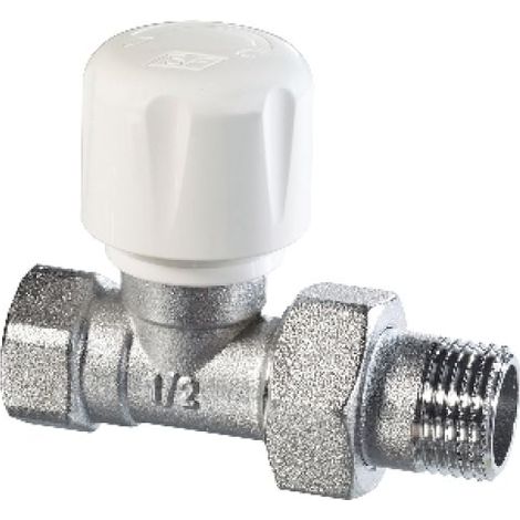 VALVOLA DIRITTA ECO ATTACCO FERRO 3/8&quot