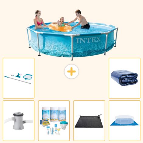 Intex Piscine Tubulaire Ronde - 305x76 cm - 7-pièces  S20377 (1/5)