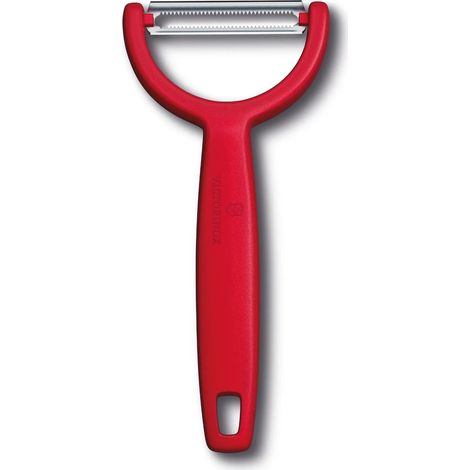 Victorinox Pelaverdure Ypso Lama Dentellata Doppio Taglio Acciaio Lota Rosso (1/4)